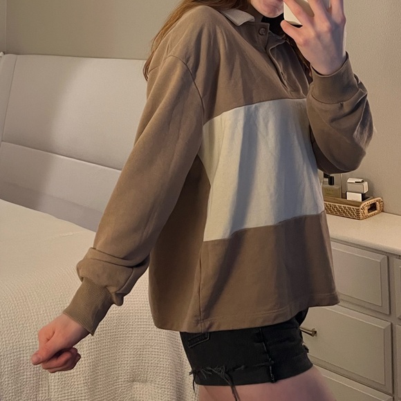 ASOS Oversized Crewneck Long Sleeve - Picture 2 of 5